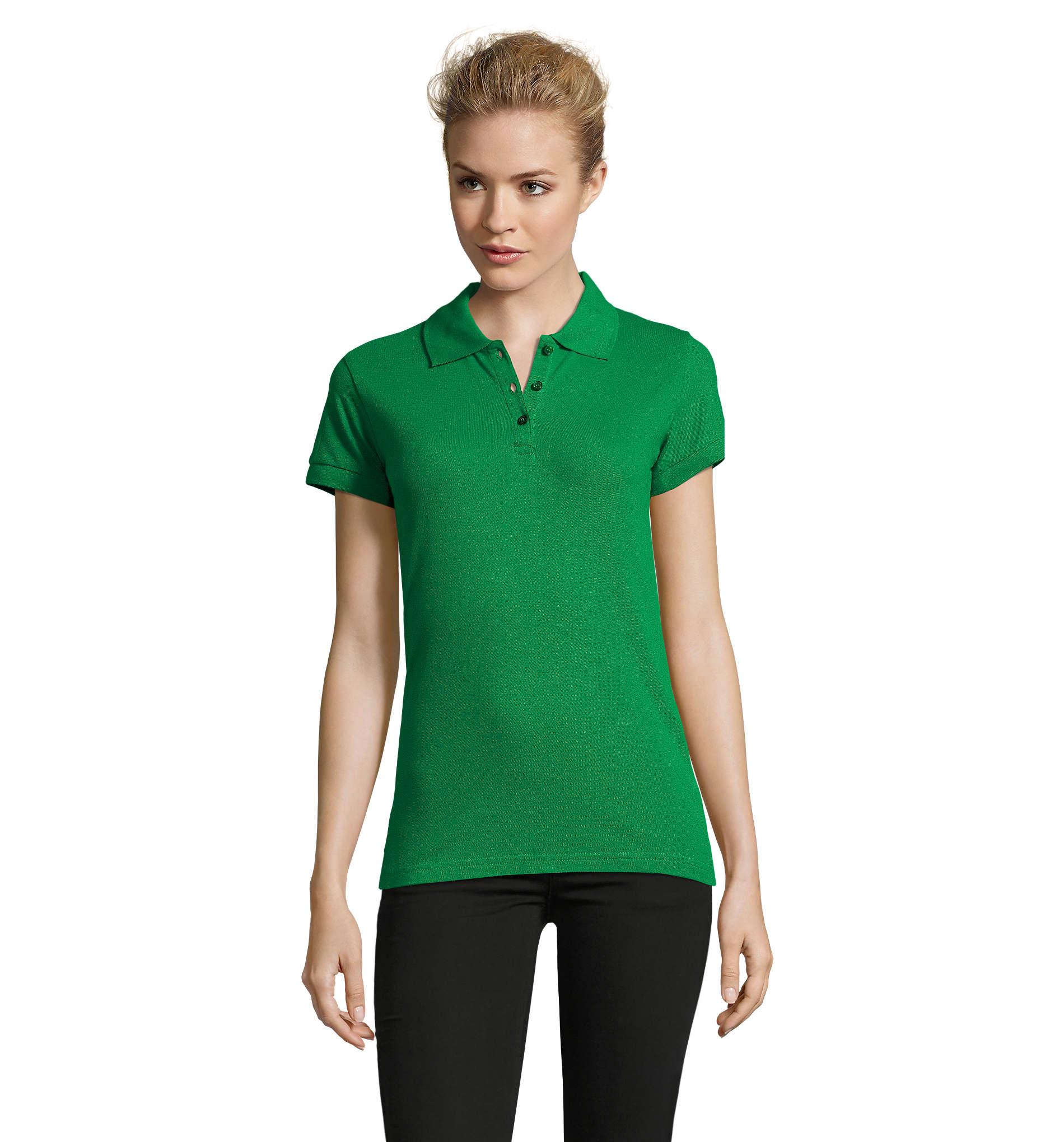 Polo personnalisable pour femme 180g - PERFECT Vert Prairie